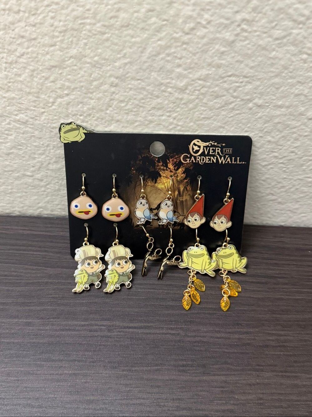 Over The Garden Wall Characters Earrings Set